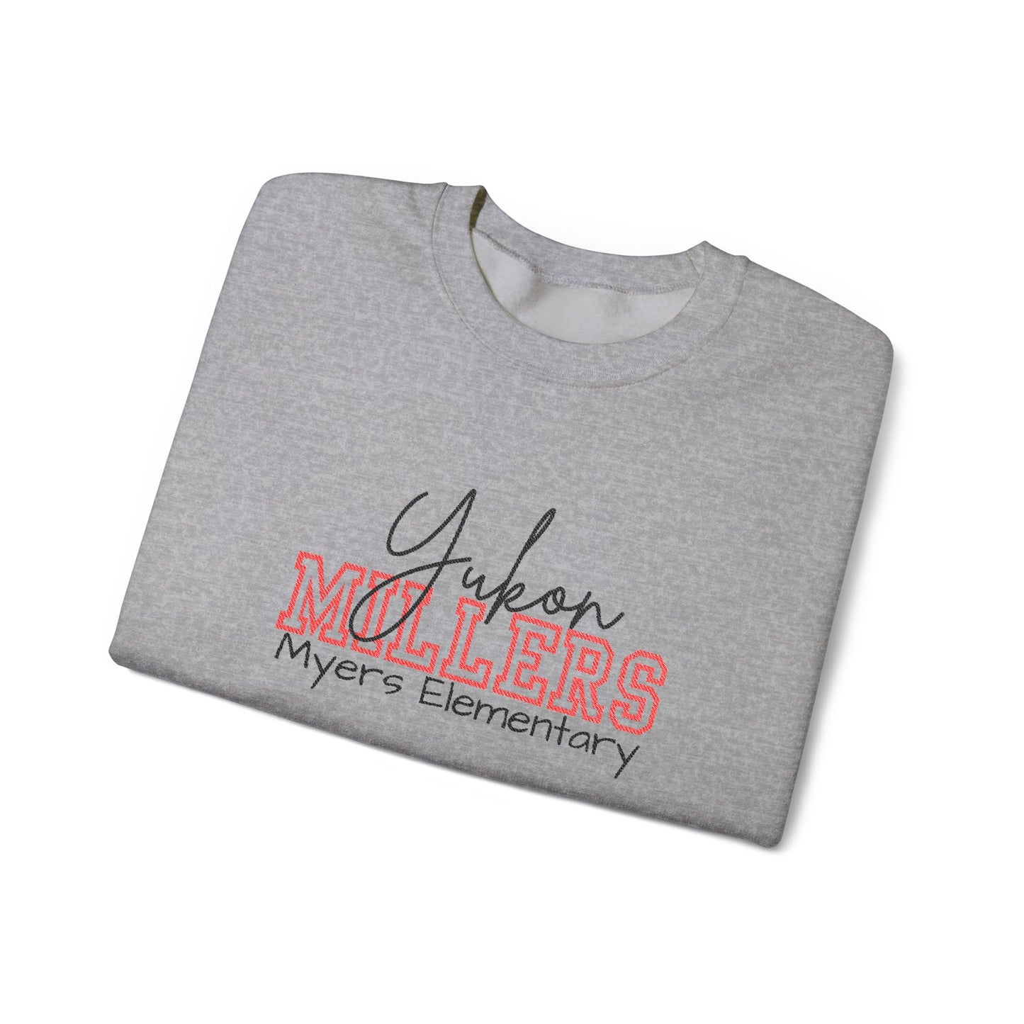 Personalized Embroidered Yukon Millers Crewneck Sweatshirt