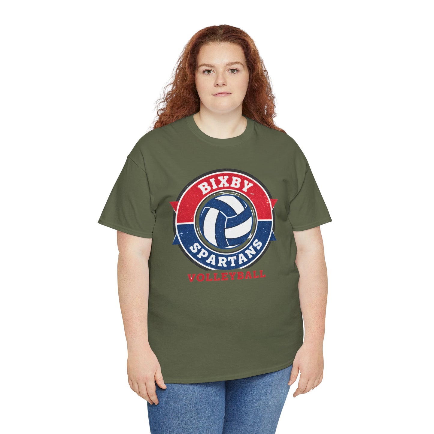 Bixby Spartans Volleyball Tee