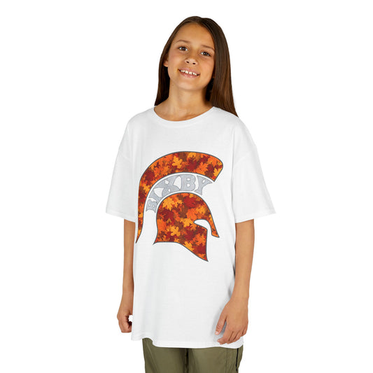 Bixby Spartan Fall Helmet Youth Gildan Tee