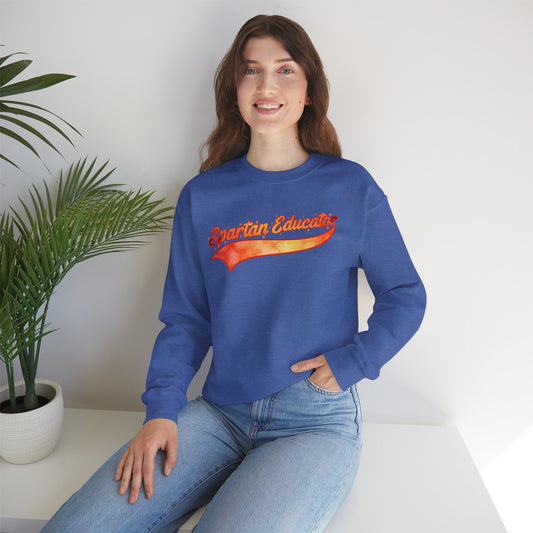 Spartan Educator Fall Design Gildan Sweatshirt