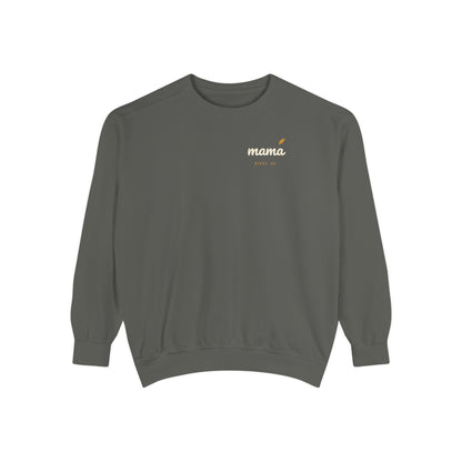 Bixby Mama Left-Chest Comfort Colors Crewneck