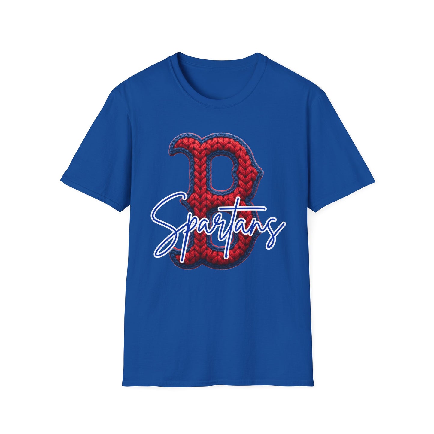 Spartans Script 'B' Logo Softsyle Tee