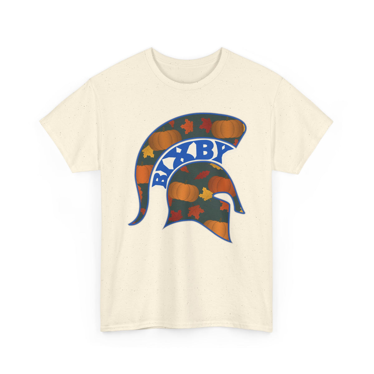 Bixby Spartans Pumpkin Patch Helmet Tee – Fall Game Day Shirt