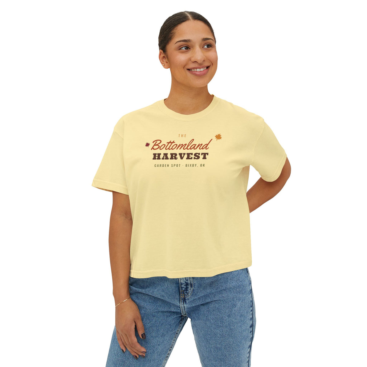 Bottomland Harvest Boxy Comfort Colors Tee