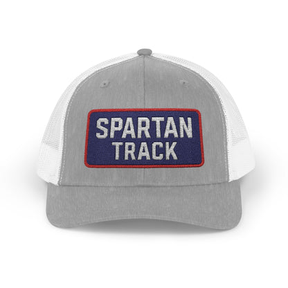 Spartan Track Embroidered Trucker Hat