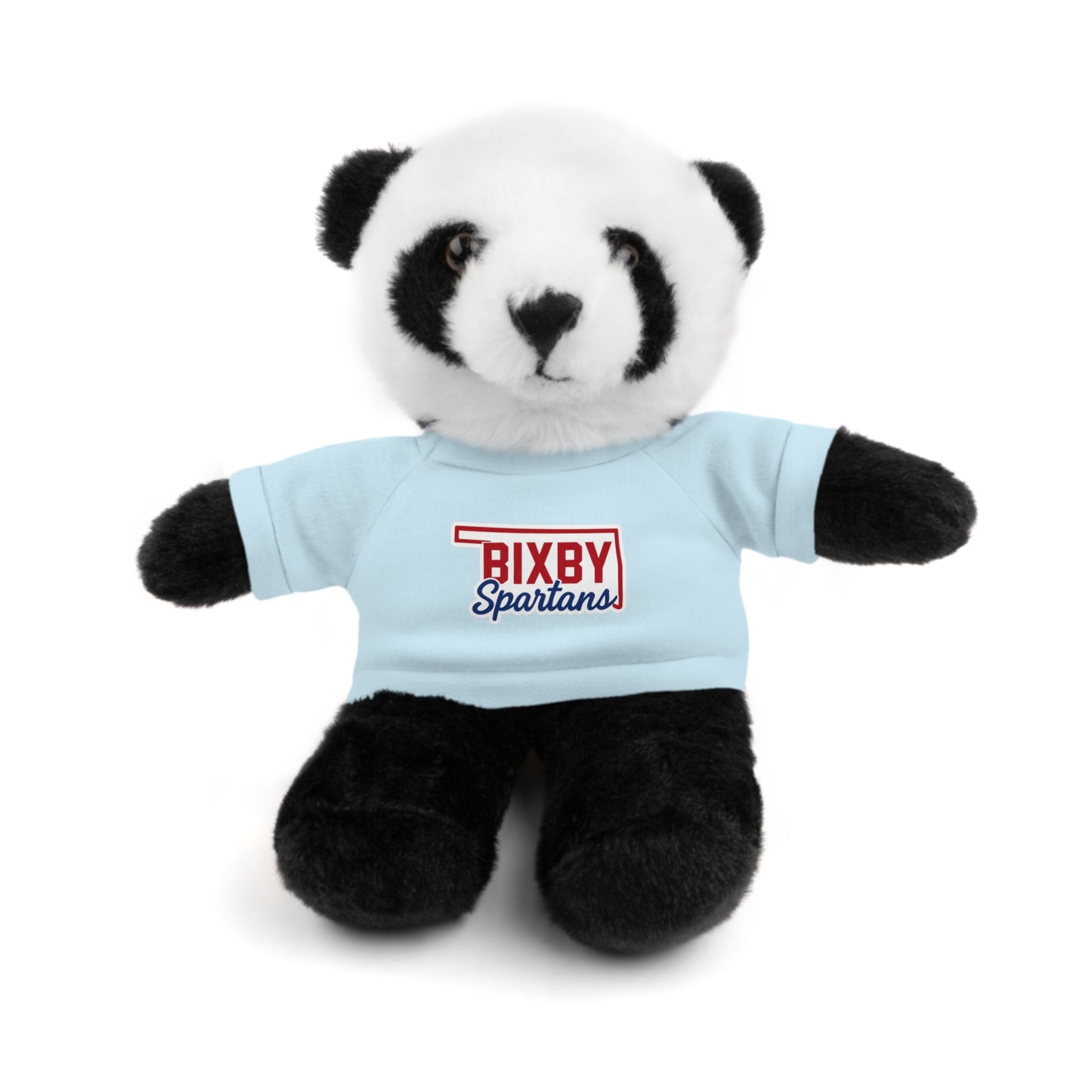 Bixby Oklahoma Spartan Stuffed Animal Logo