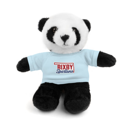 Bixby Oklahoma Spartan Stuffed Animal Logo