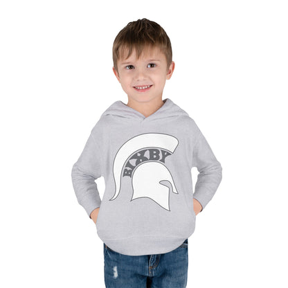 Bixby Spartans White Logo Toddler Rabbit Skins Hoodie