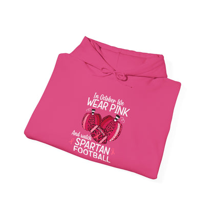 Wear Pink October Breast Cancer Awareness Gildan Hoodie