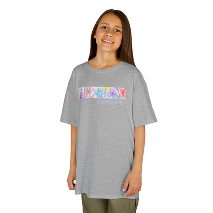 Bixby Spartans Boxy Floral Youth Tee
