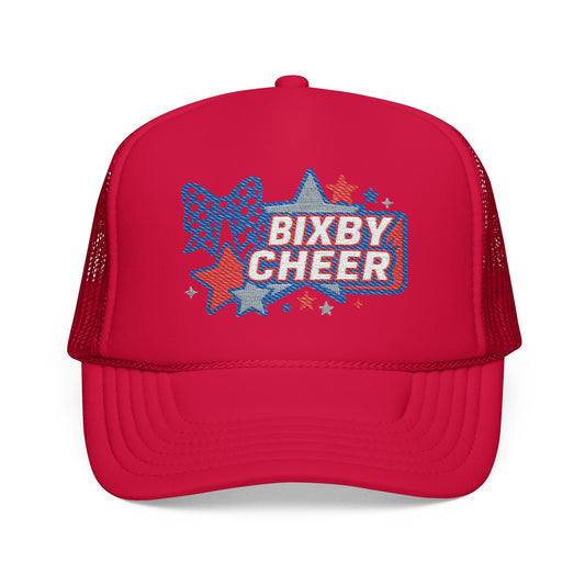 Bixby Cheer Embroidered Foam Trucker Hat