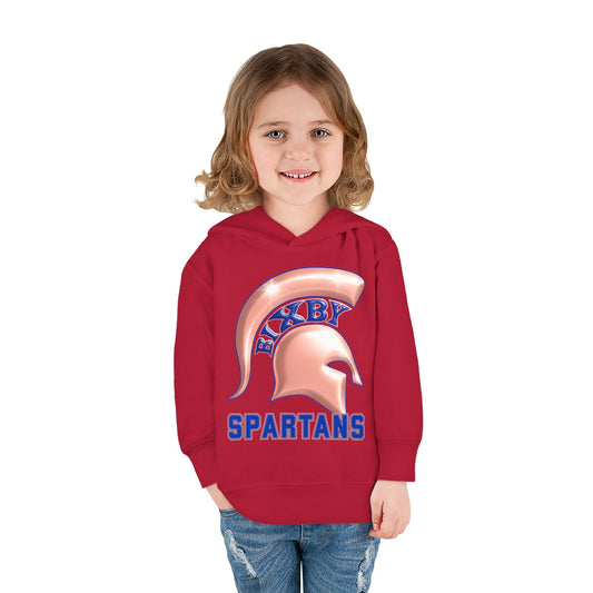Bixby Spartans Metallic Rose Gold Toddler Rabbit Skins Hoodie