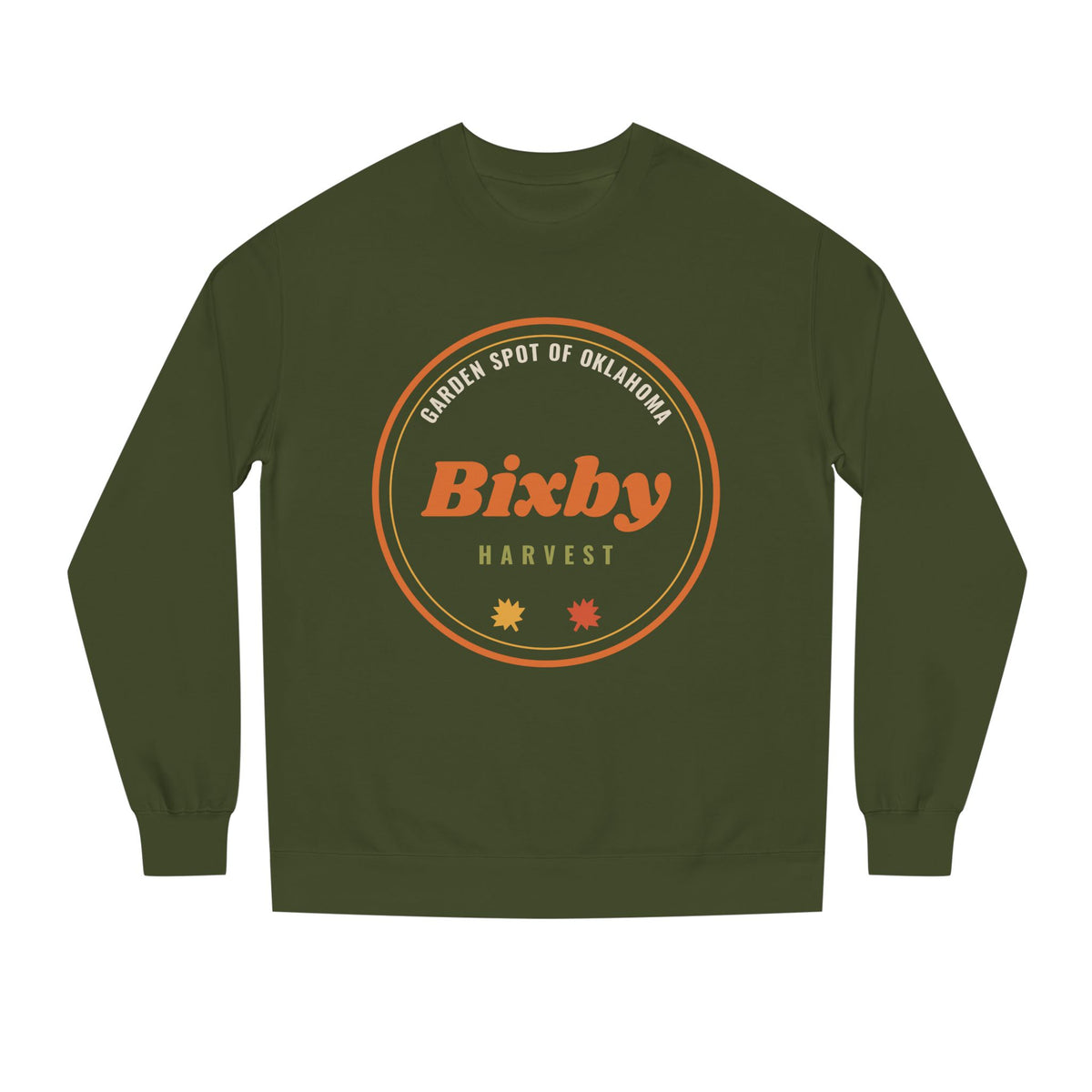 Garden Spot Harvest Badge Crewneck Sweatshirt