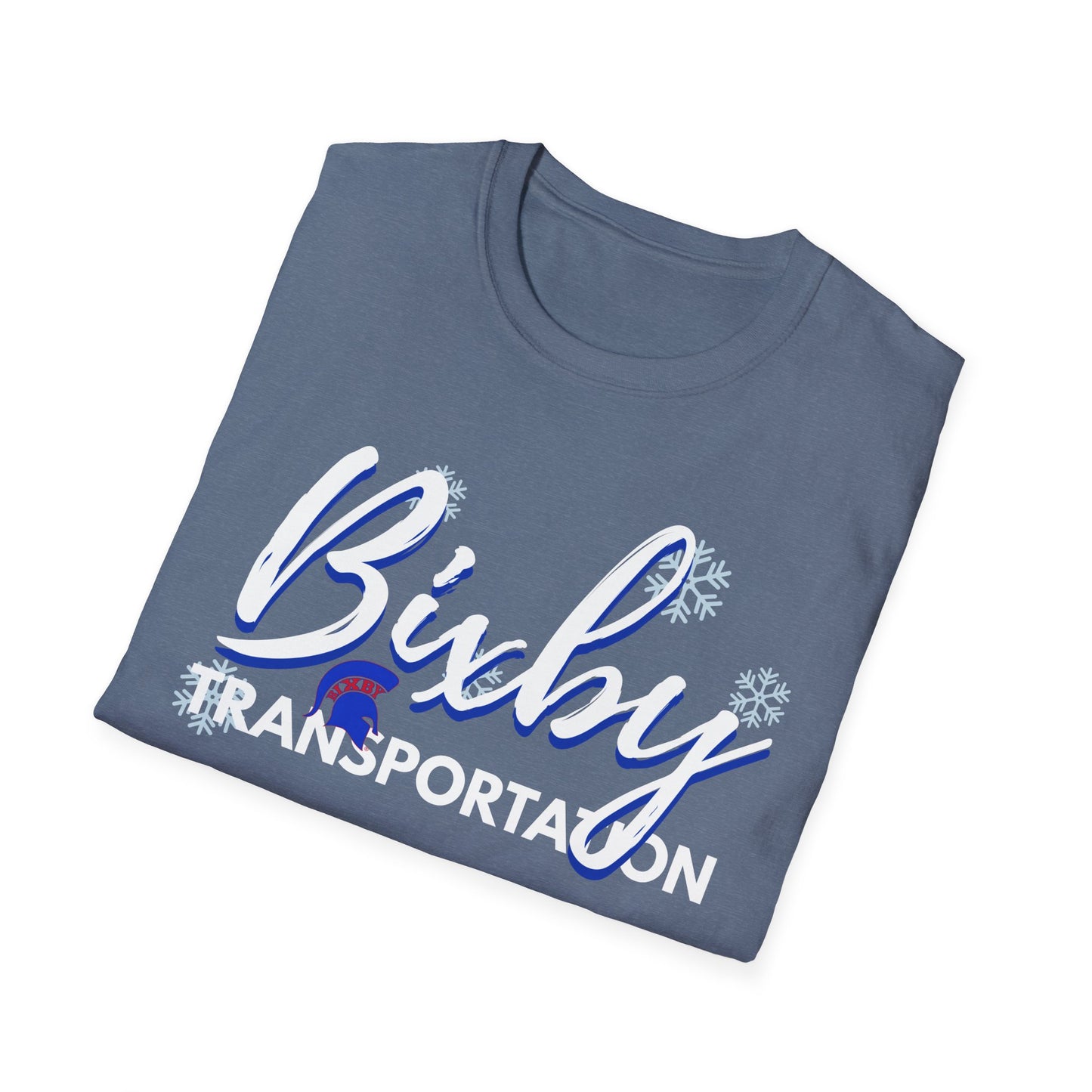 Bixby Spartan Transportation Snow Day Softstyle Tee