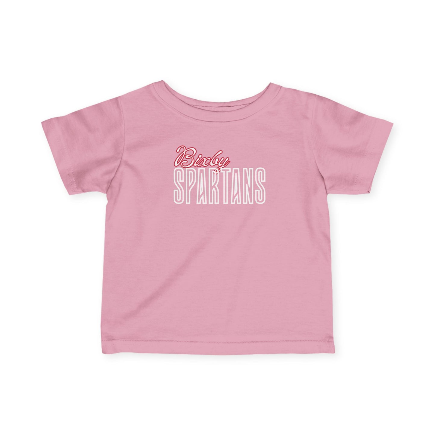 Bixby Spartans Cursive Infant Tee