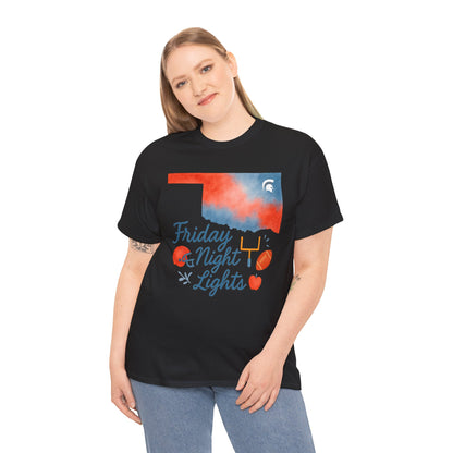 Friday Night Lights Bixby OK Watercolor Gildan Tee