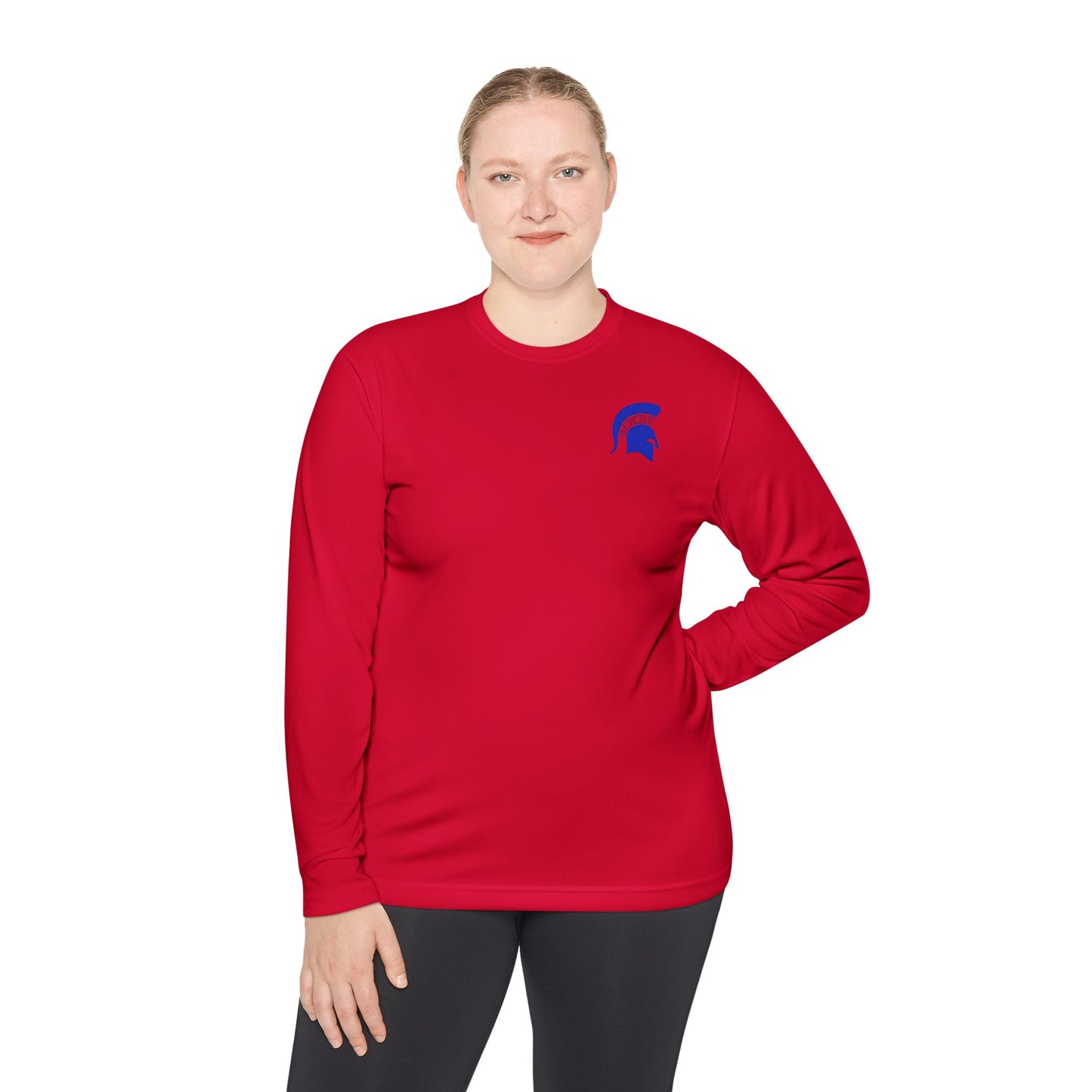 Spartan Blue Logo Long-Sleeve Sport-Tek Pullover