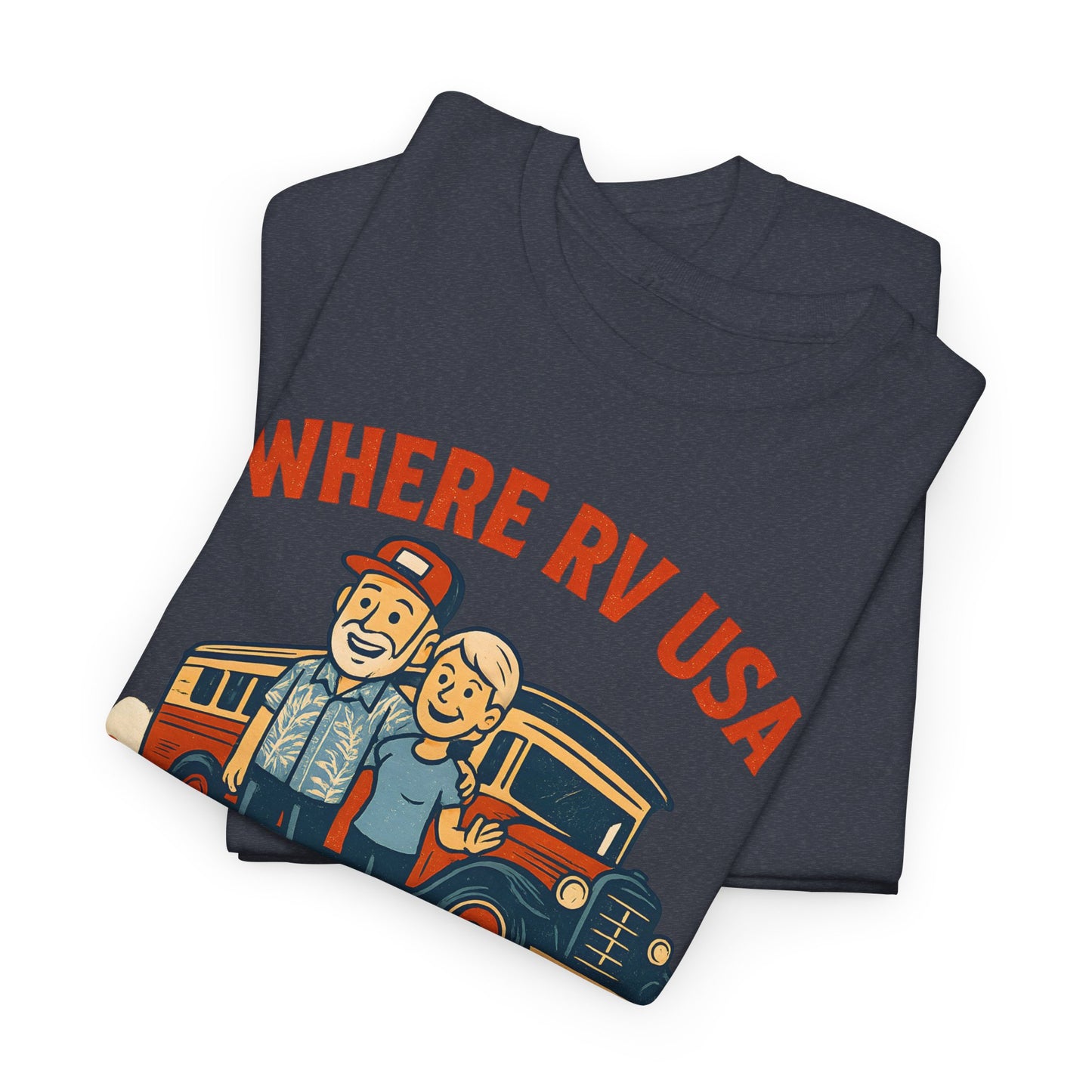 Where RV USA Rolling Through History Limited Edition Tee
