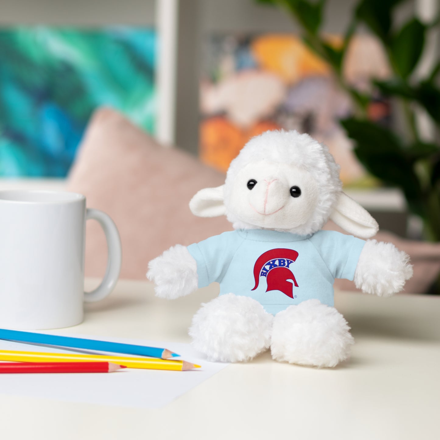 Spartan Stuffed Animal Logo