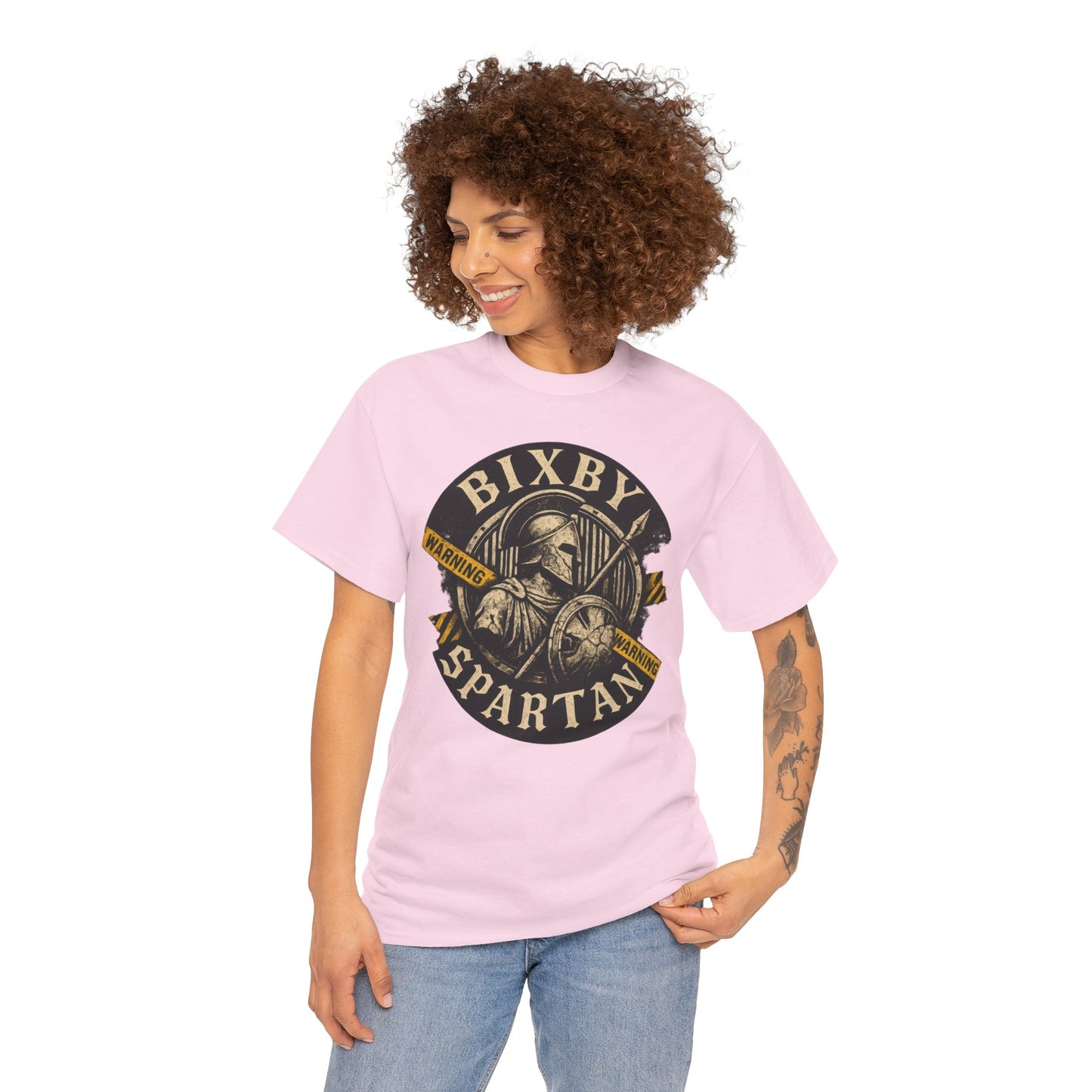 Spartan Chaos Badge Gildan Tee