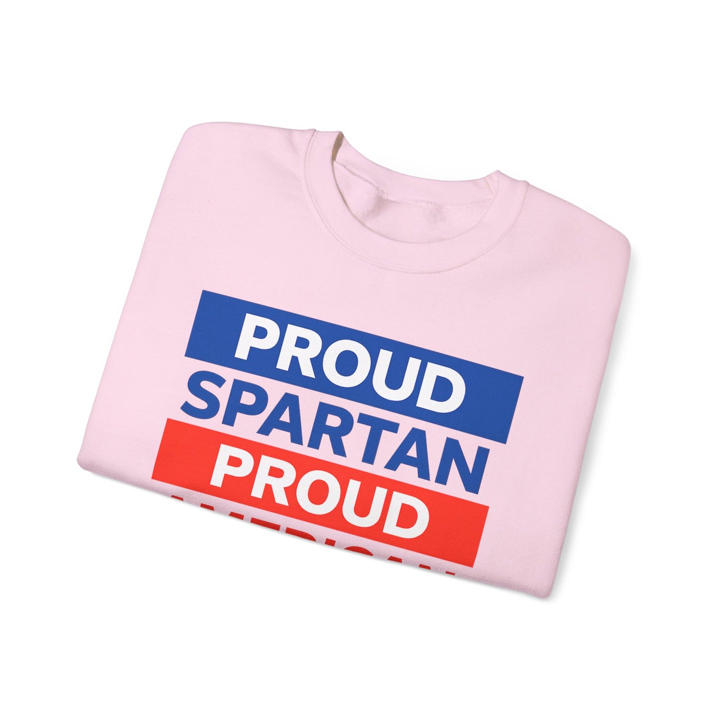 Proud Spartan Proud American Gildan Sweatshirt