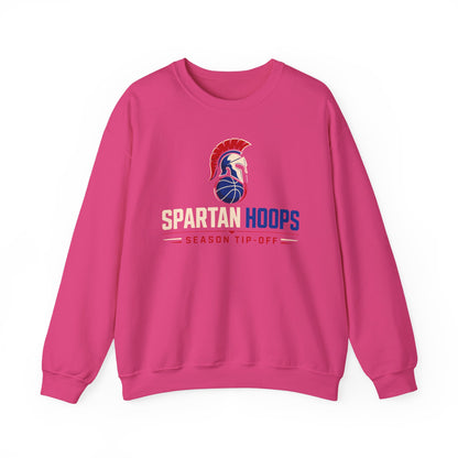 Bixby Spartans Hoops - Season Tip-Off Basketball Pullover Sweatshirt
