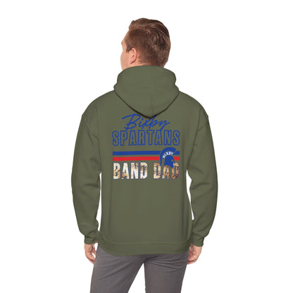 Bixby Spartans Band Dad Gildan Hoodie