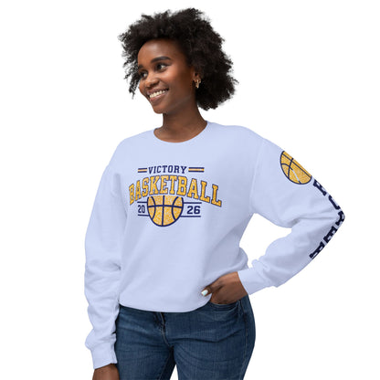 Victory Basketball Crewneck Comfort Colors Sweatshirt