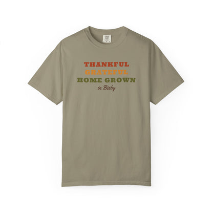 Thankful Grateful Home Grown Comfort Colors Tee
