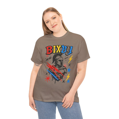Bixby Spartan Graffiti Chaos Gildan Tee