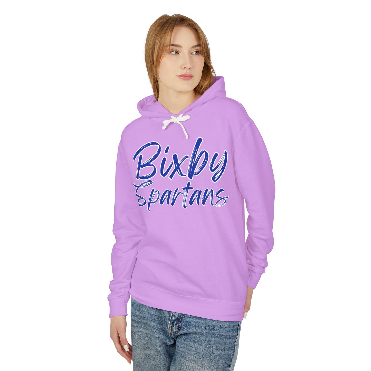 Sparts Cursive Print Premium Comfort Colors Hoodie
