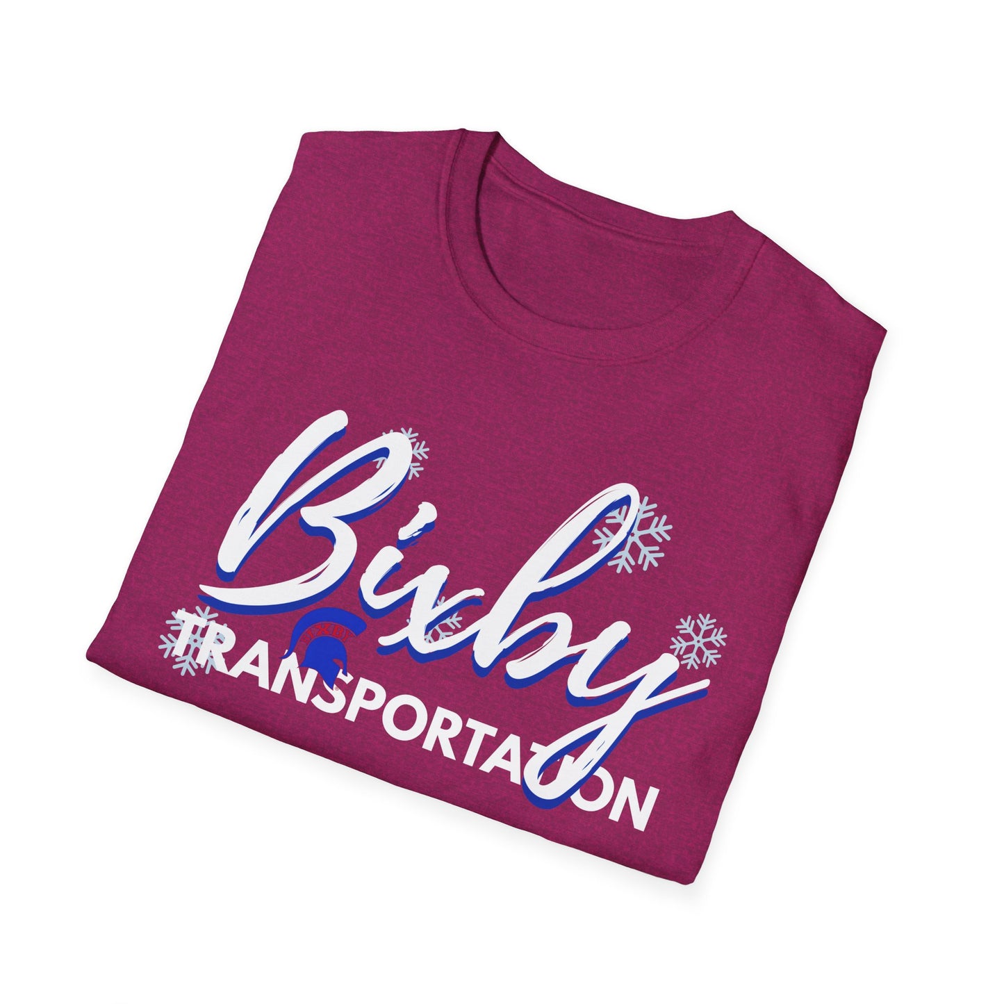 Bixby Spartan Transportation Snow Day Softstyle Tee