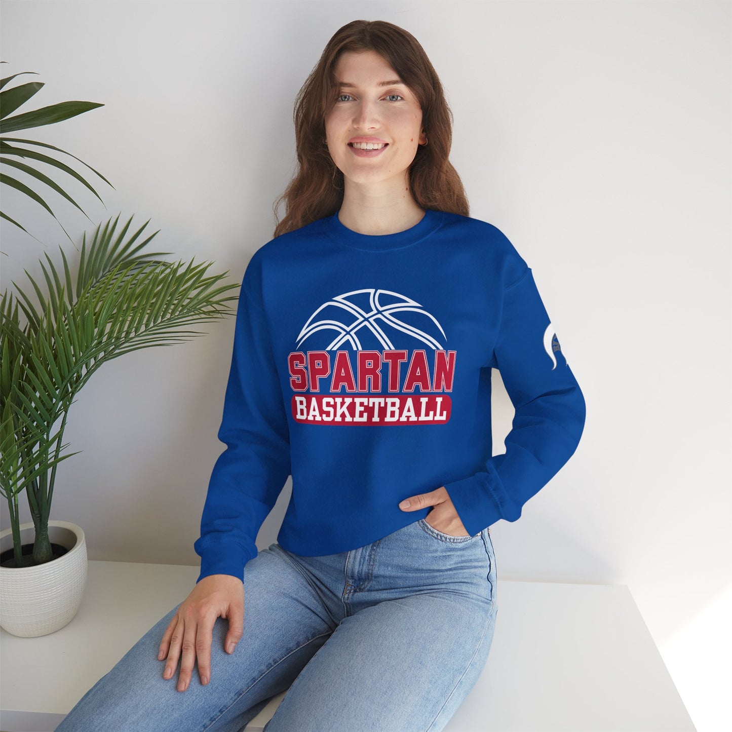 Bixby Spartan Basketball Gildan Sweatshirt