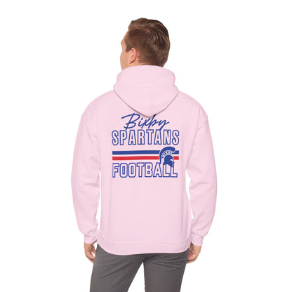 Bixby Spartans Football Gildan Hoodie