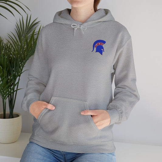 Spartan Blue Logo Gildan Hoodie
