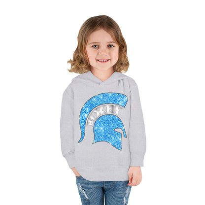 Bixby Spartans Blue Bling Toddler Rabbit Skins Sweatshirt