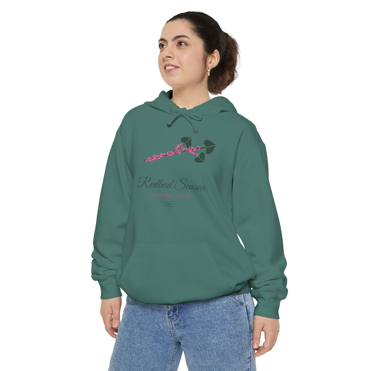Redbud Season Oklahoma Hoodie | Comfort Colors