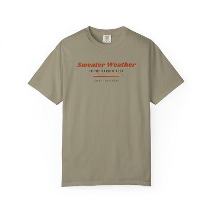 Sweater Weather in the Garden Spot Comfort Colors Tee