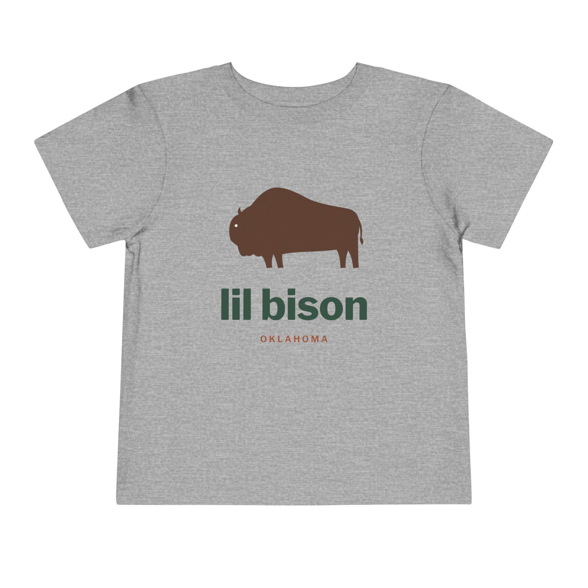 lil bison Oklahoma Toddler Tee