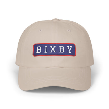 Bixby Spartans Embroidered Dad Hat, BIXBY Bar