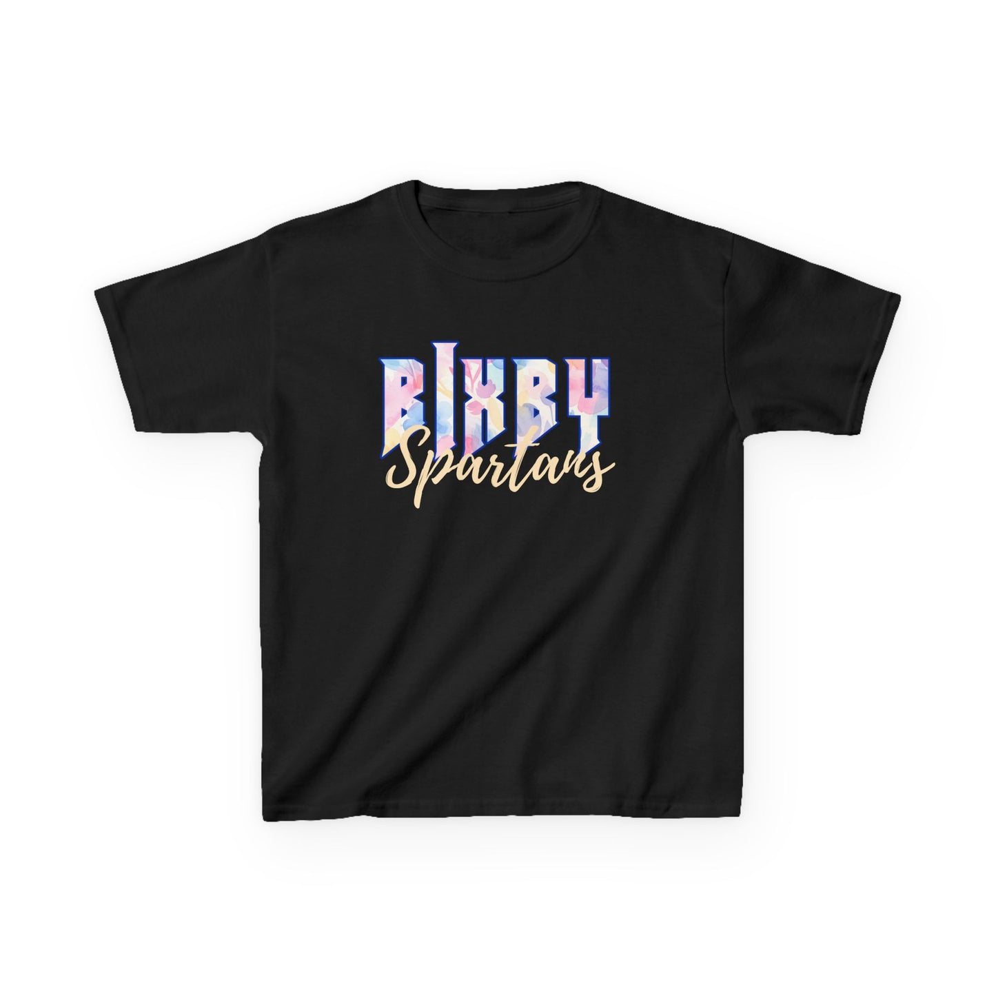 Bixby Spartans Retro Floral School Spirit