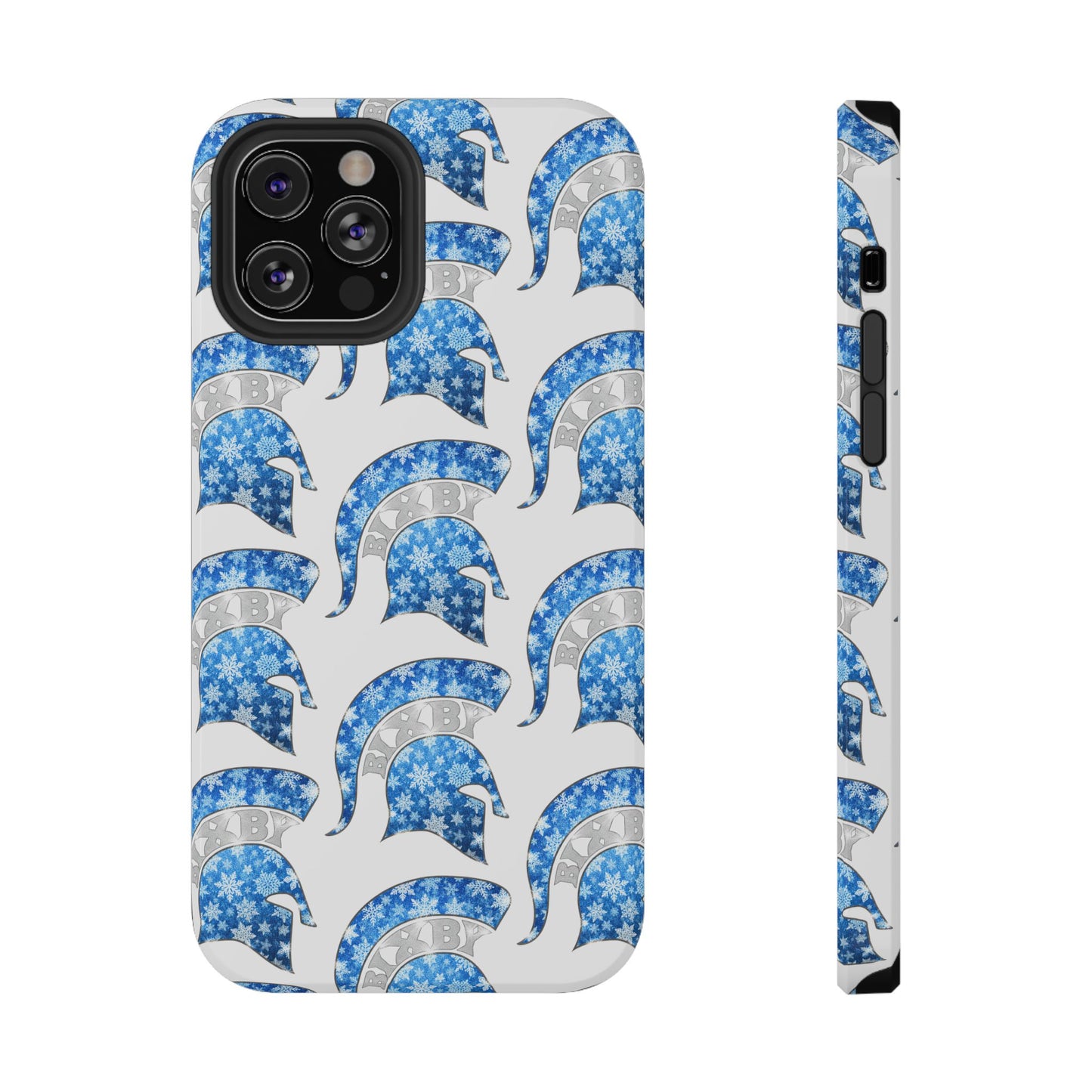 Bixby Spartan Winterfrost Logo Impact Resistant iPhone Case