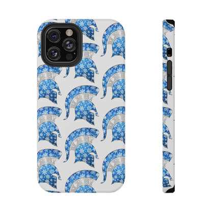 Bixby Spartan Winterfrost Logo Impact Resistant iPhone Case