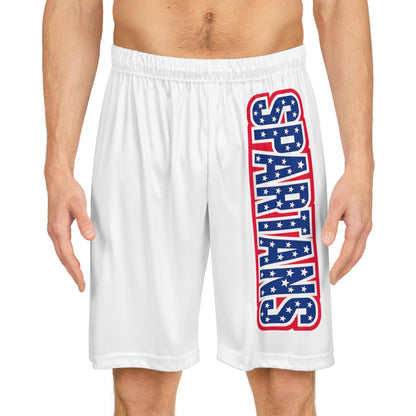 Spartan Patriotic Basketball Shorts