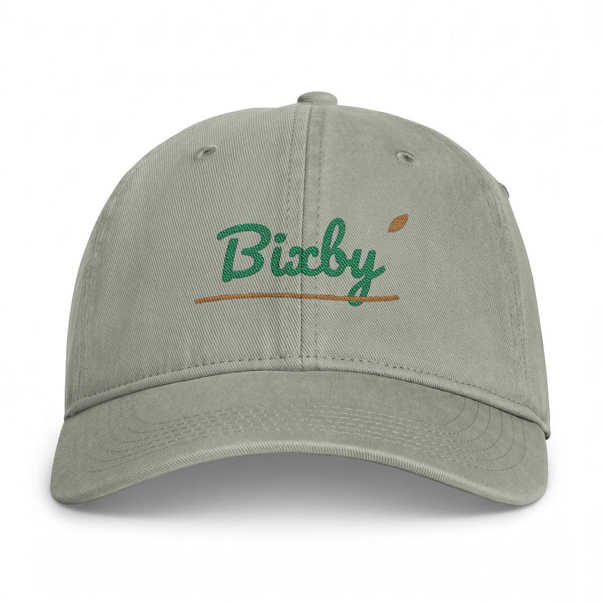 Bixby Garden Script Comfort Colors Washed Dad Cap