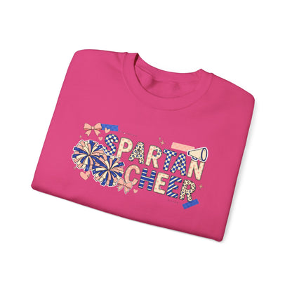 Spartan Cheer Scrapbook Collage Crewneck Sweatshirt