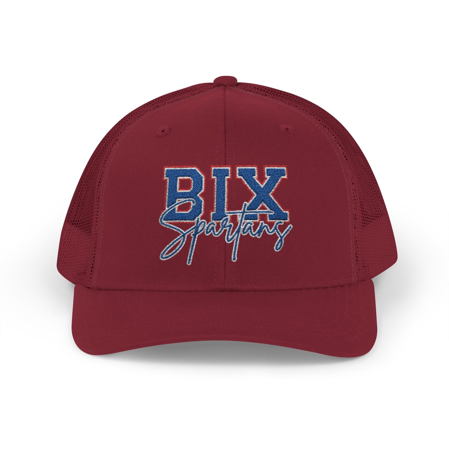 'BIX' Script Embroidered Trucker Snapback