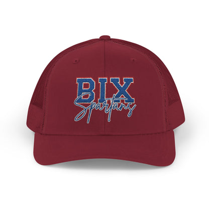 'BIX' Script Embroidered Trucker Snapback