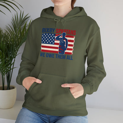 Bixby We Owe Them All Gildan Hoodie