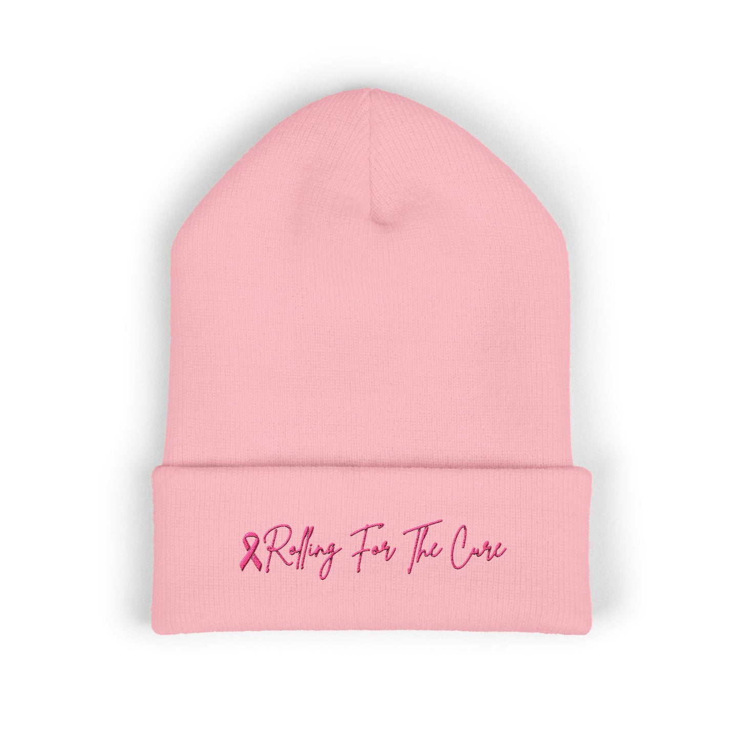 Where RV USA Breast Cancer Awareness Embroidered Beanie